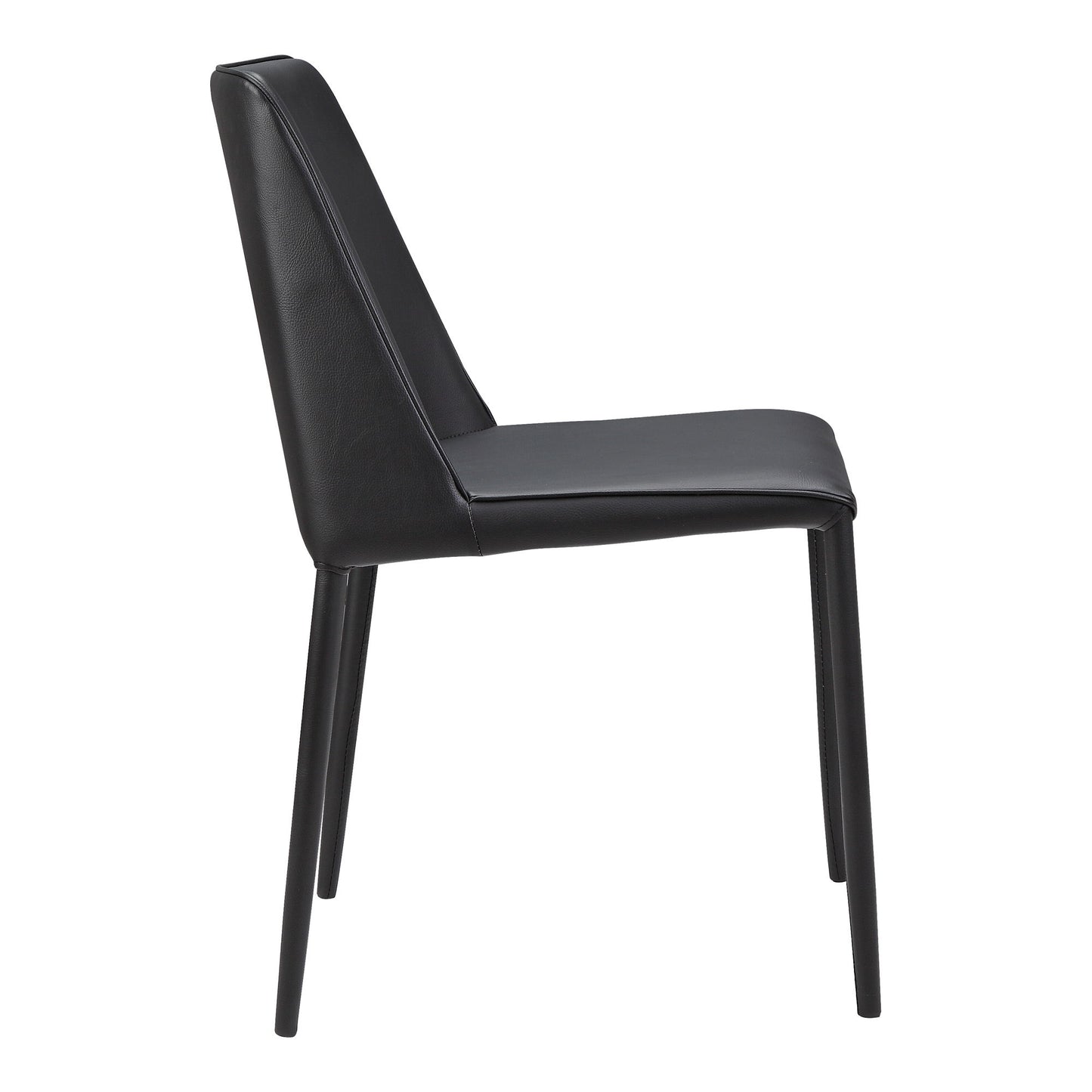 Nora - Vegan Leather Dining Chair (Set of 2) - Black