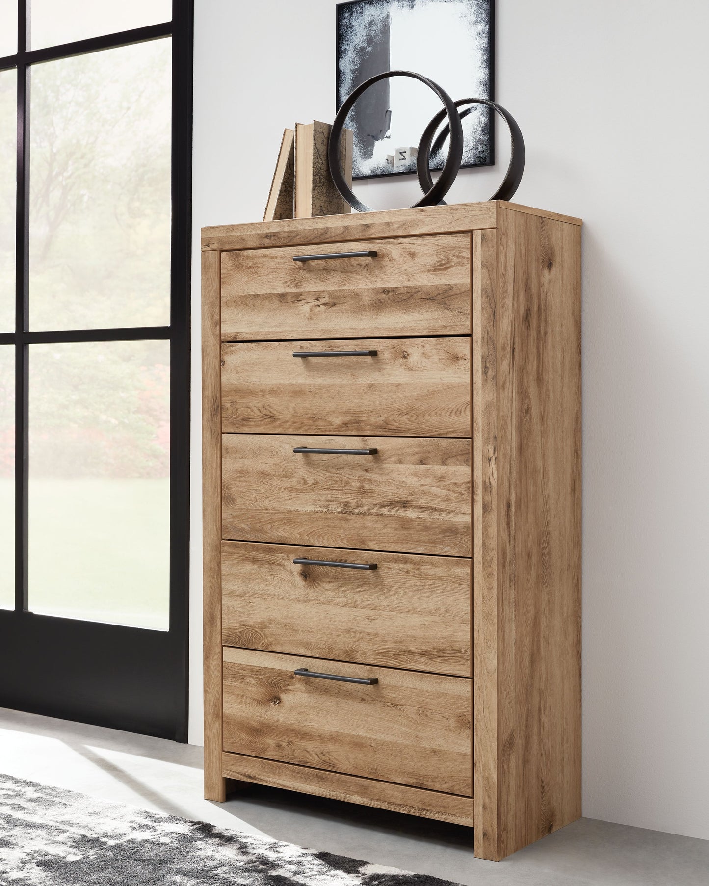 Hyanna - Dresser, Mirror, Panel Bed