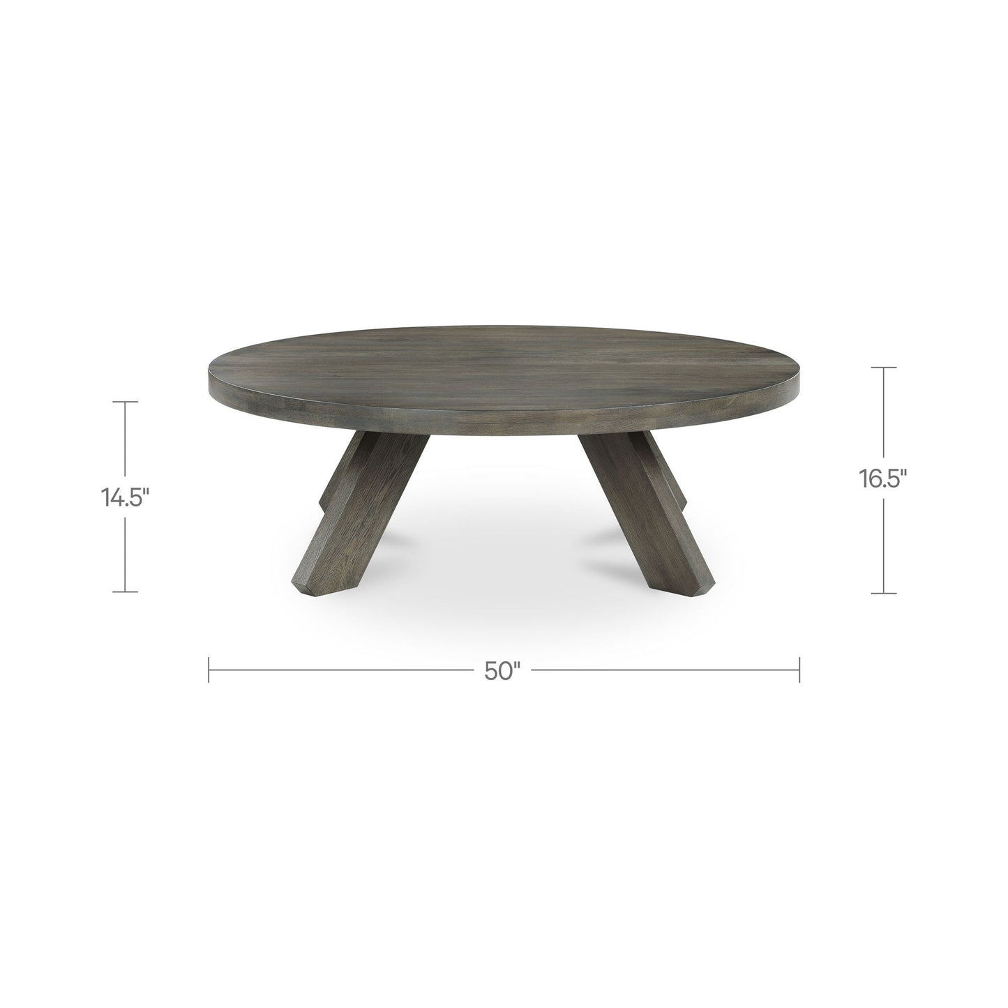 Alden - Coffee Table - Cool Brown