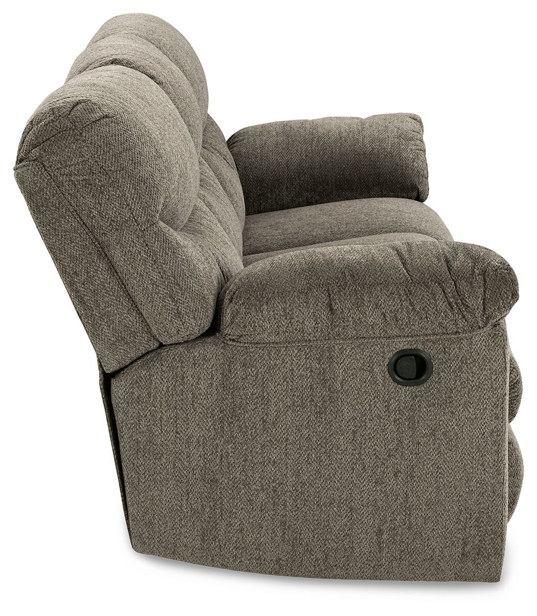 Alphons - Putty - Reclining Sofa - Fabric