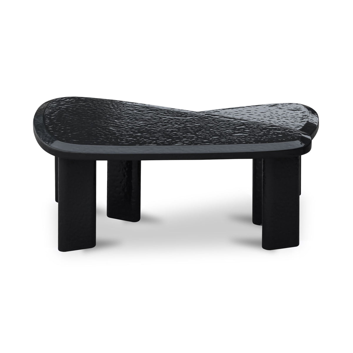Sophie - Outdoor Nesting Table Set - Charcoal Lacquer / Gray