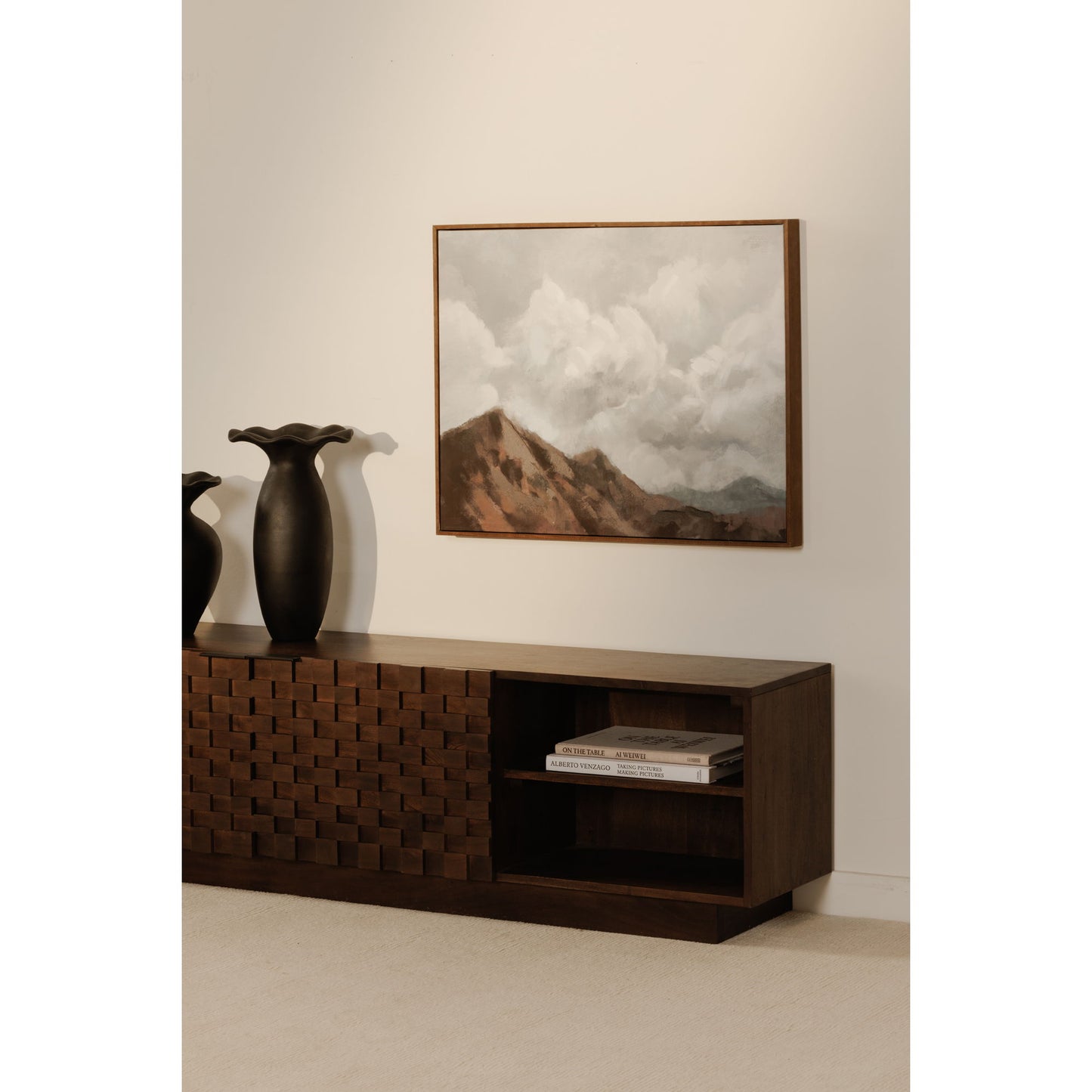 Easton - Media Cabinet - Brown