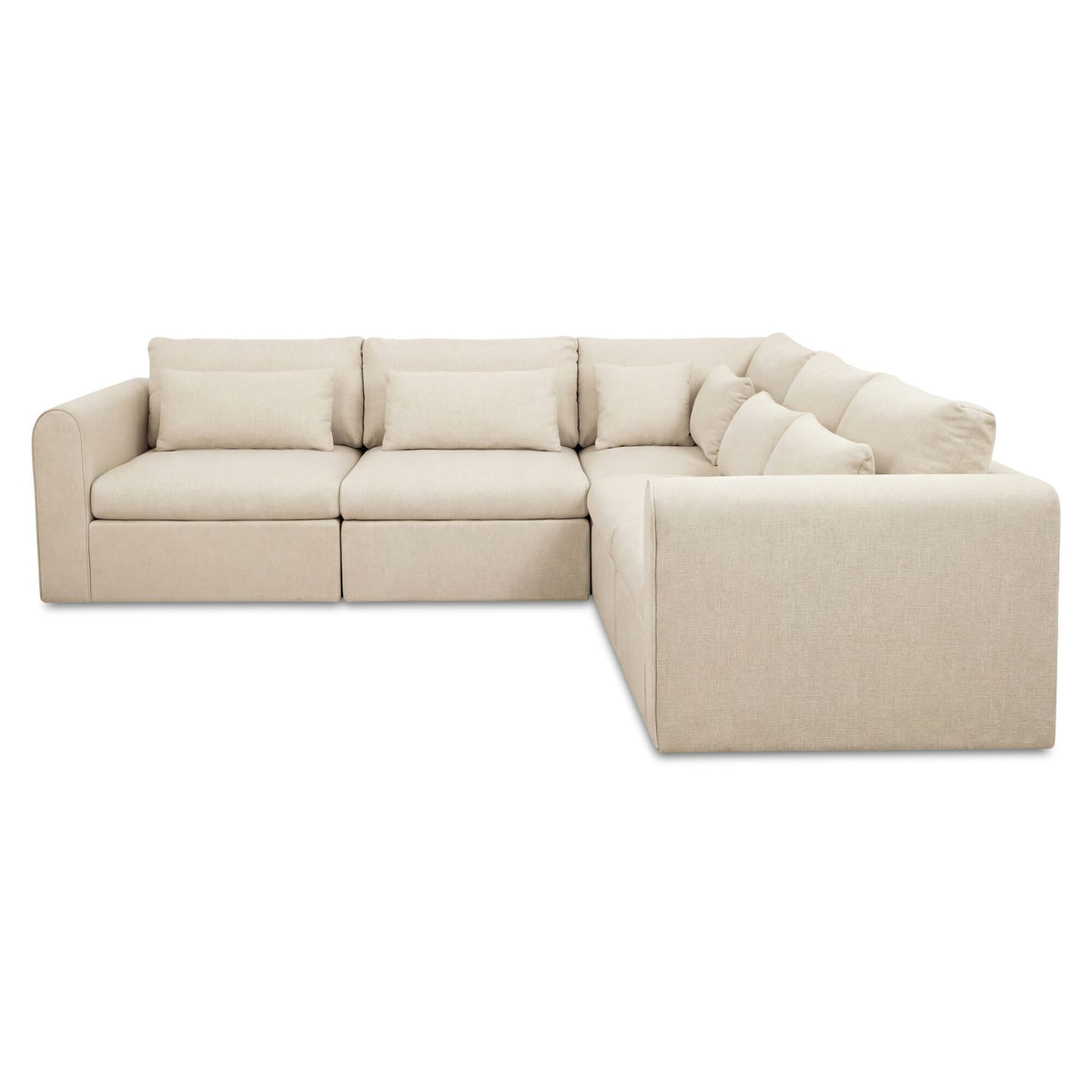 Swift - Classic L Modular Sectional - Light Beige