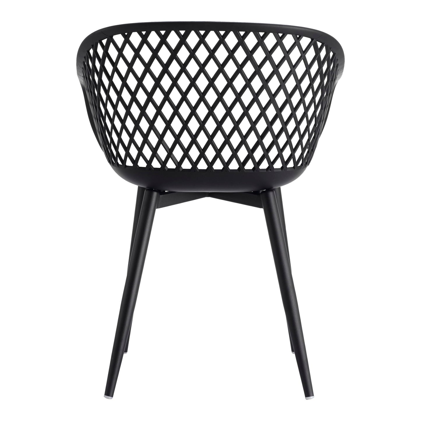 Piazza - Outdoor Chair (Set of 2) - Black