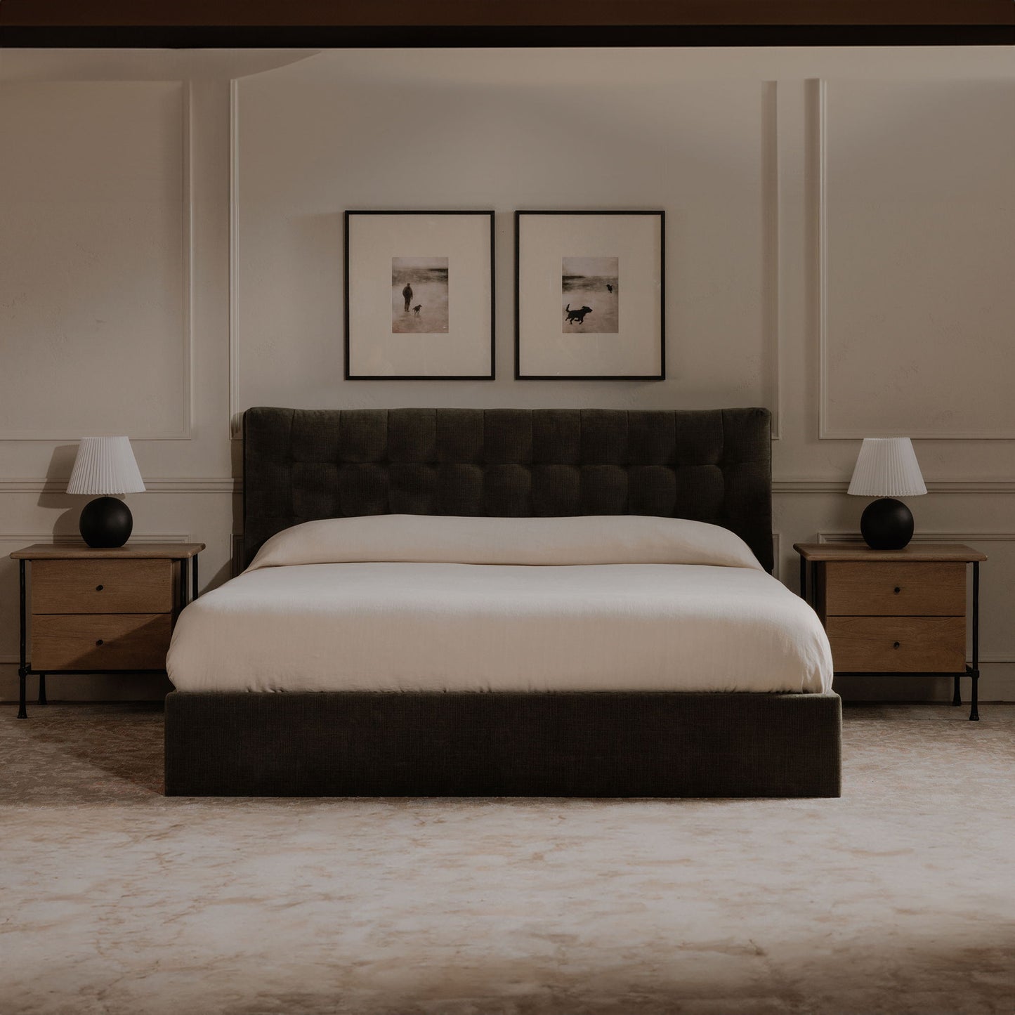 Rene - Accent Nightstand - Light Brown