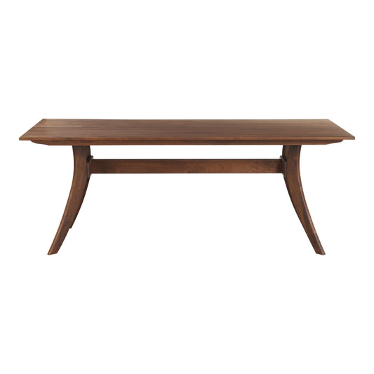 Florence - Small Rectangular Dining Table - Walnut