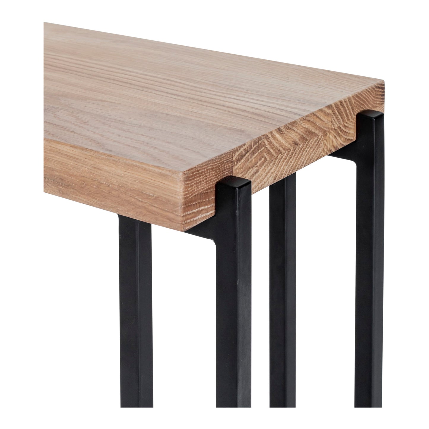Mila - C Shape Side Table - Natural