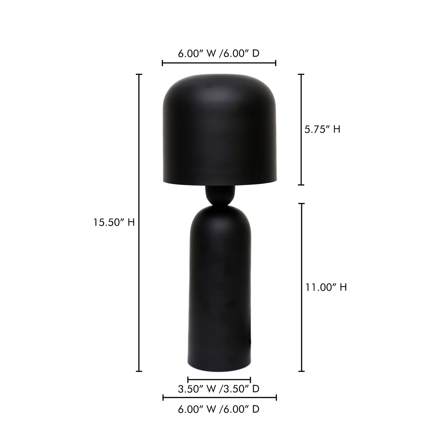 Echo - Lamp - Black
