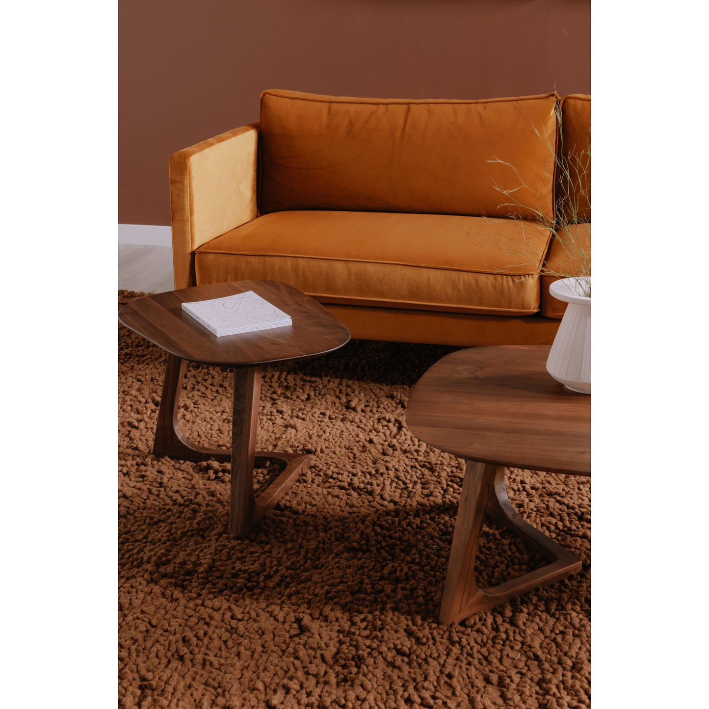 Godenza - End Table - Brown