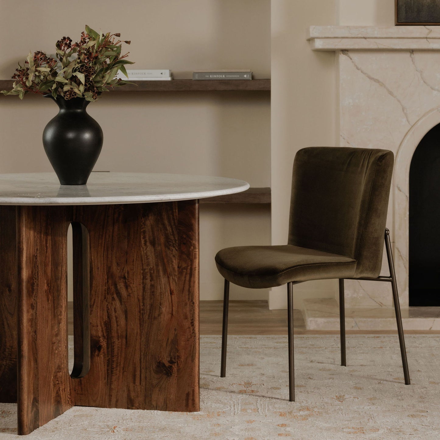 Early - Dining Chair (Set of 2) - Green