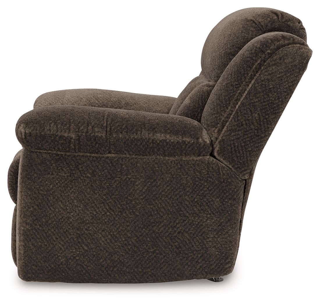 Frohn - Chocolate - Rocker Recliner - Fabric