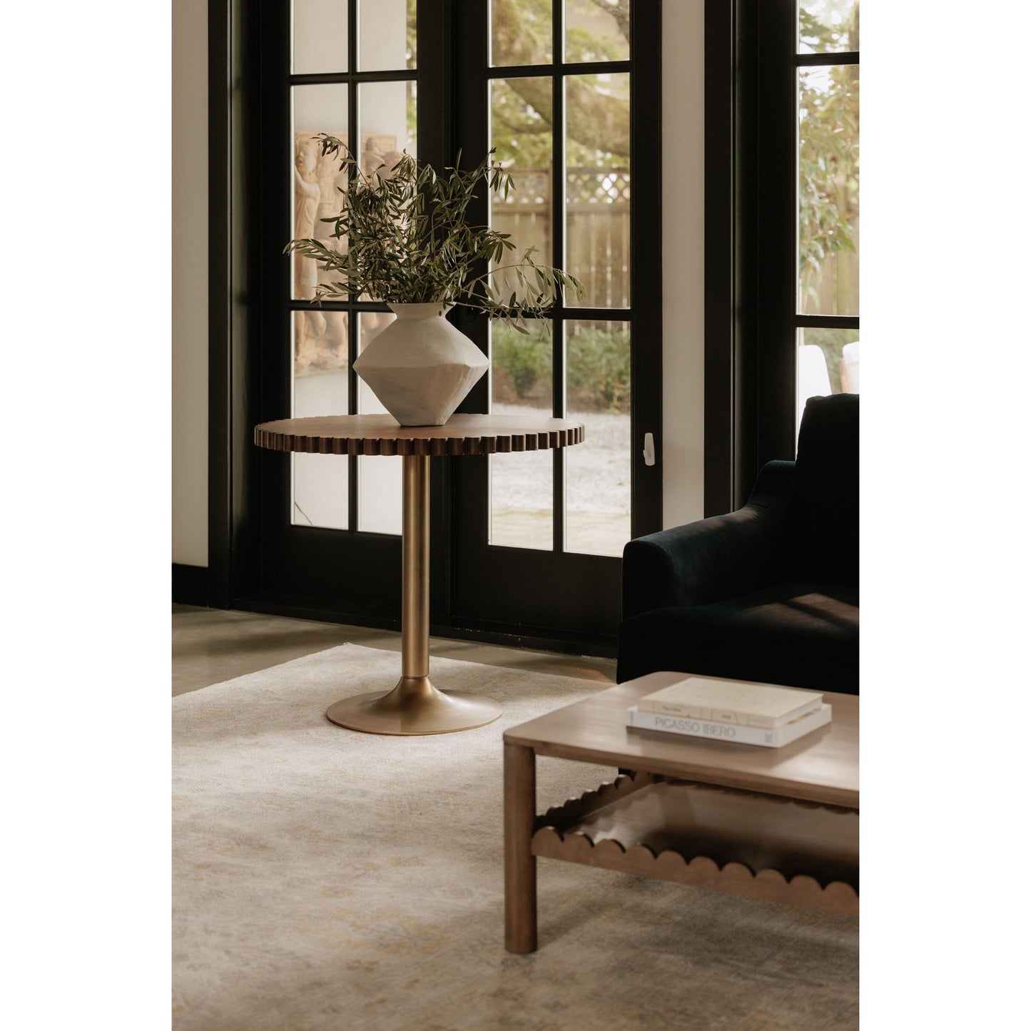 Nomi - Cafe Table - Dark Brown