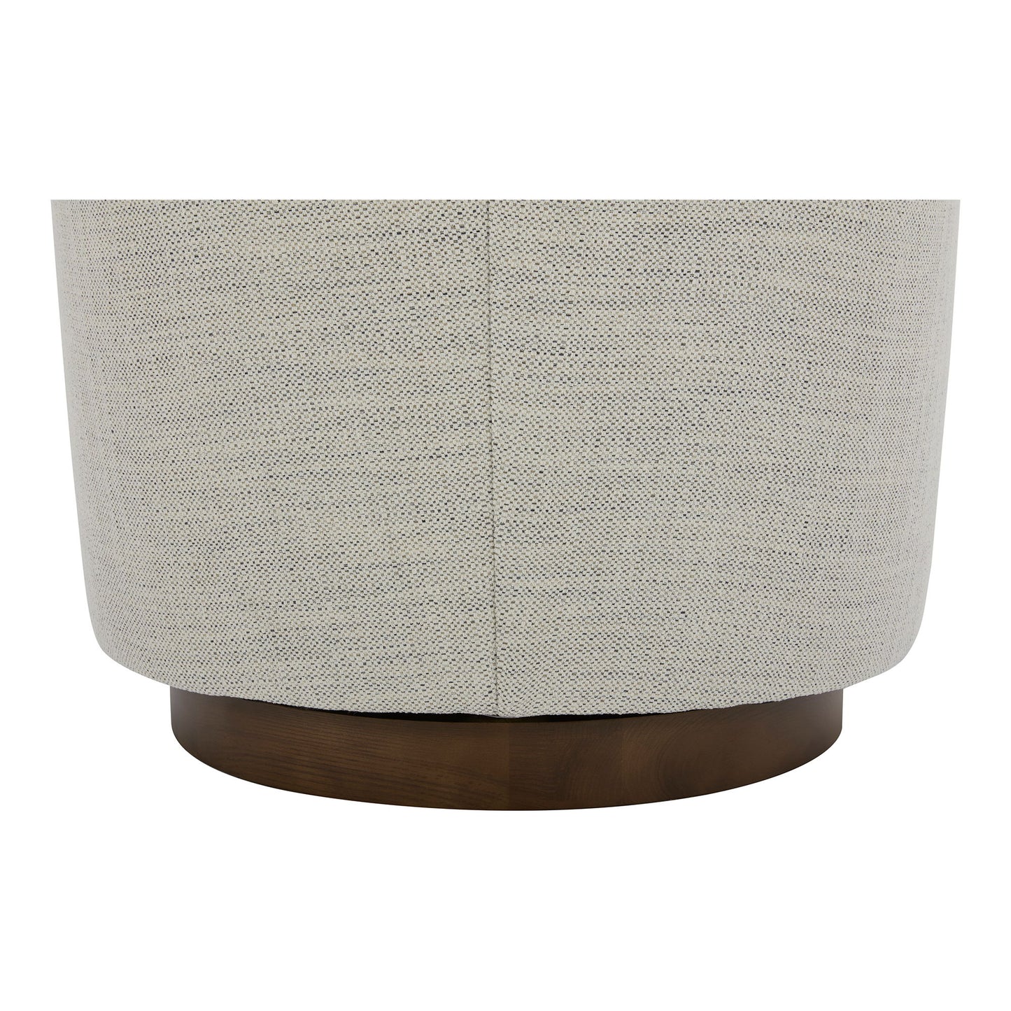 Oscy - Living Room Swivel Chair - Splashed White
