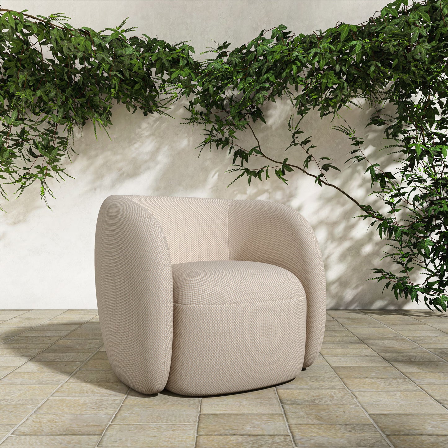 Rae - Outdoor Accent Chair - Gray