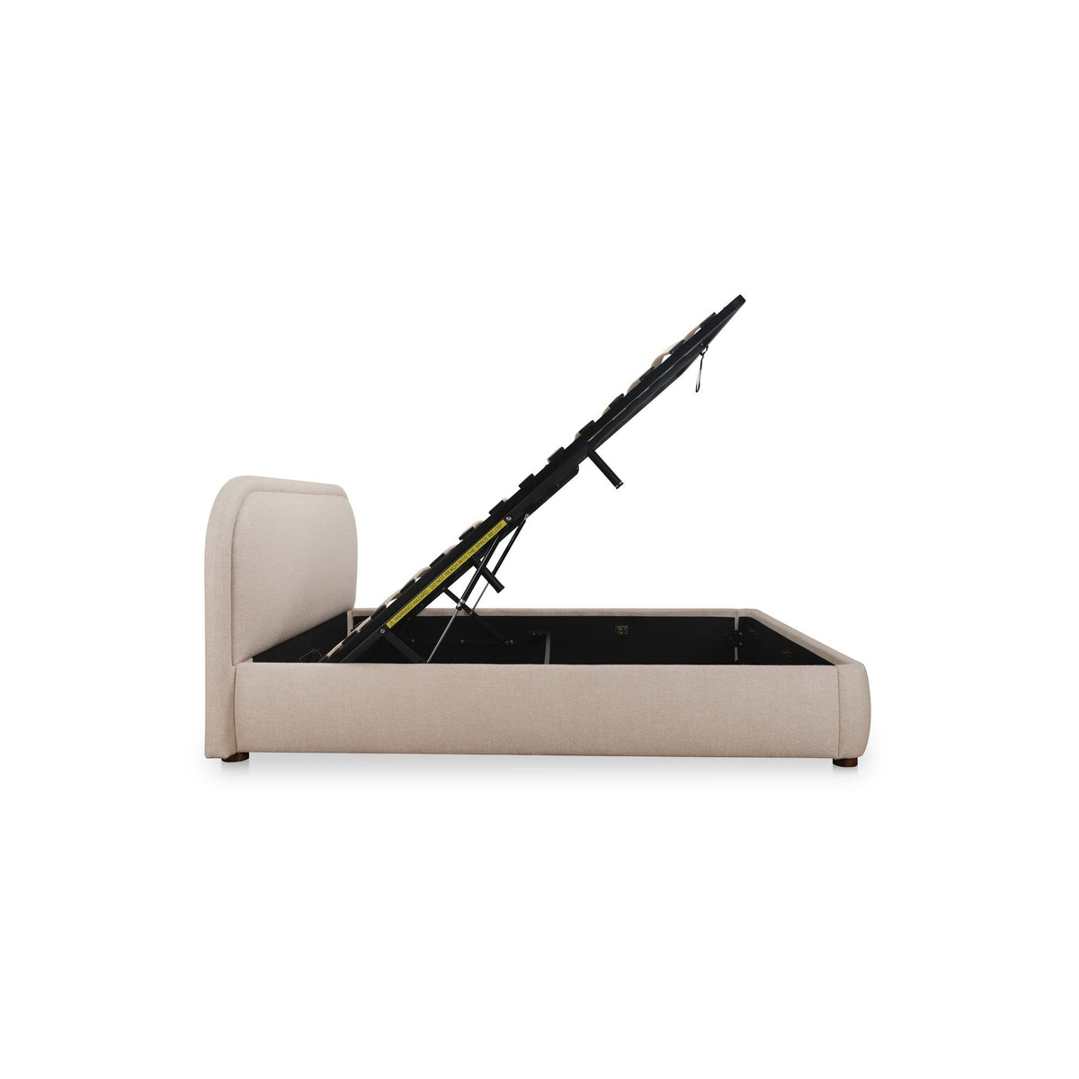 Colin - Queen Storage Bed - Light Brown