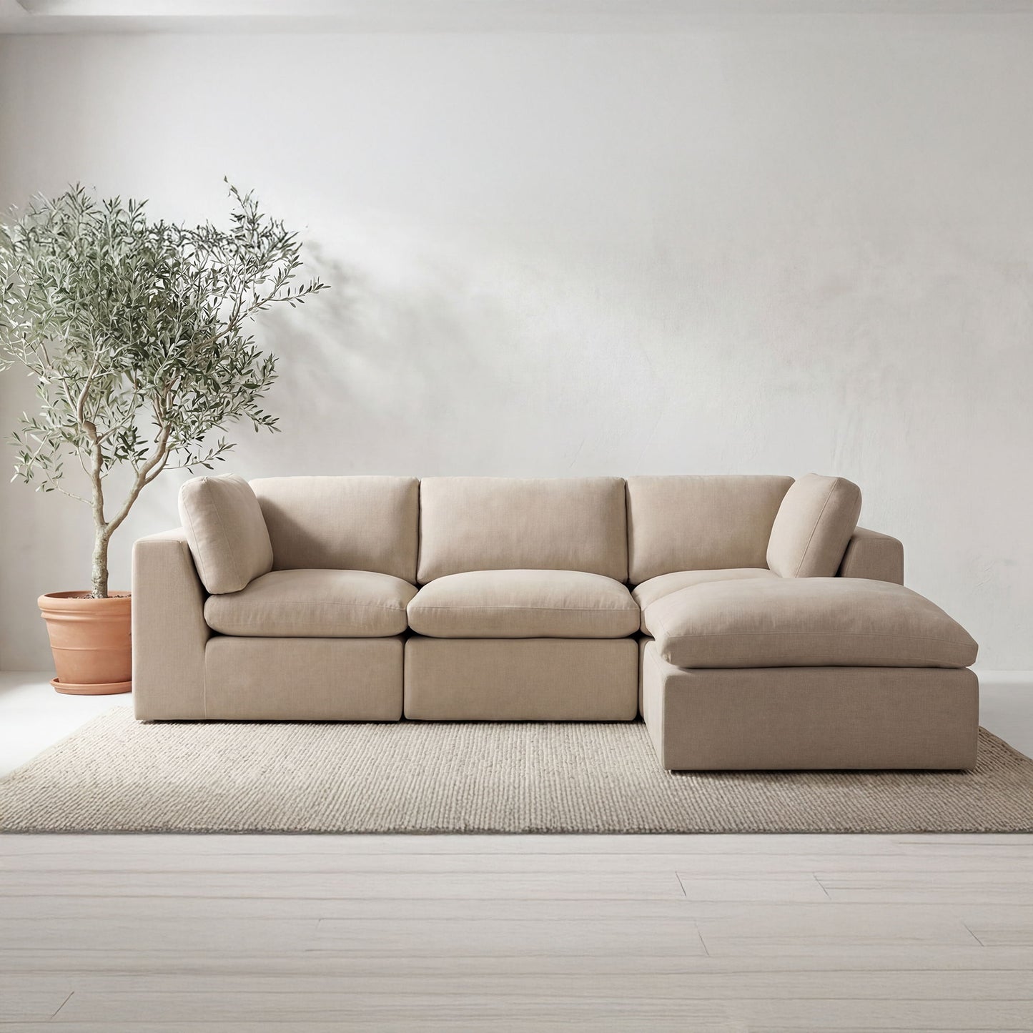 Cates - Ottoman - Pebble