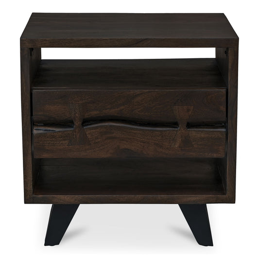 Madagascar - Accent Nightstand - Dark Brown