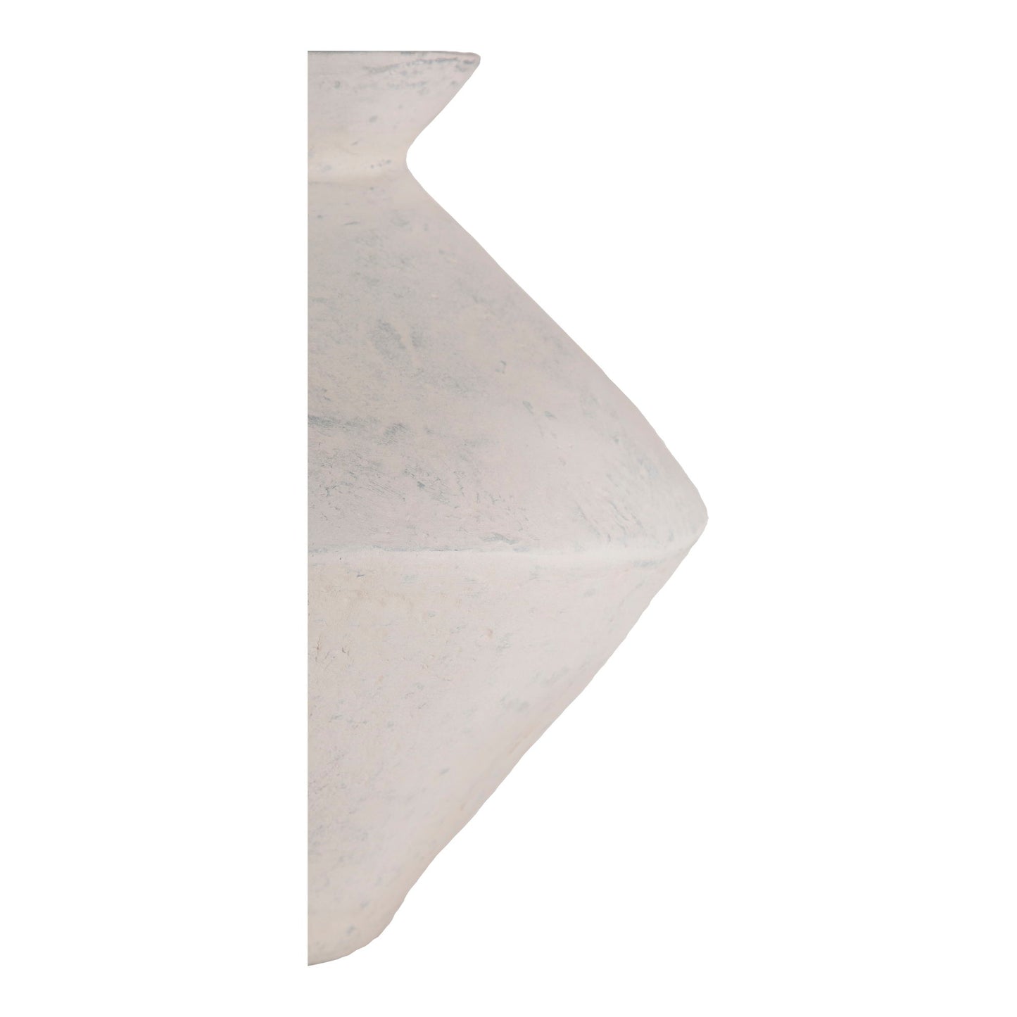 Raja - Medium Decorative Vessel - White