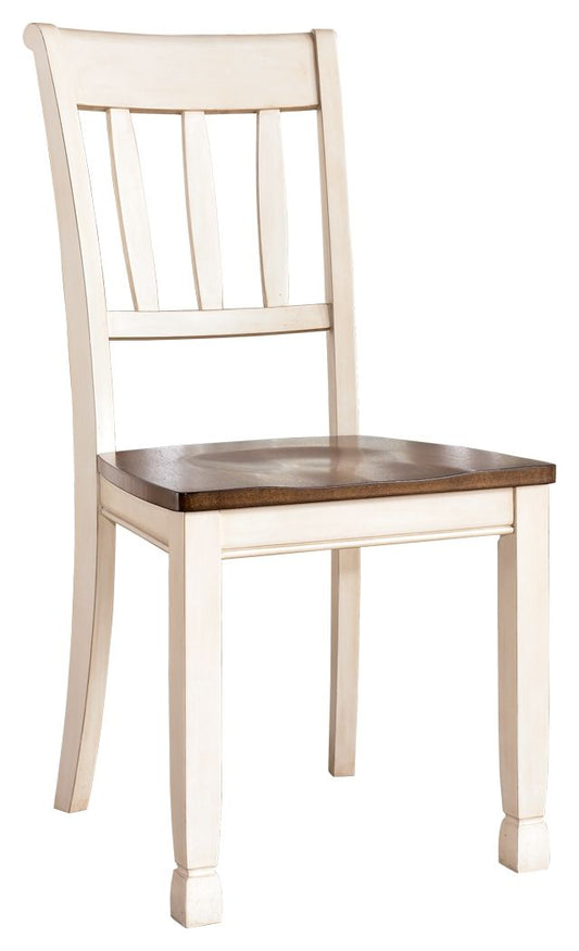 Whitesburg - Brown / Cottage White - Dining Room Side Chair