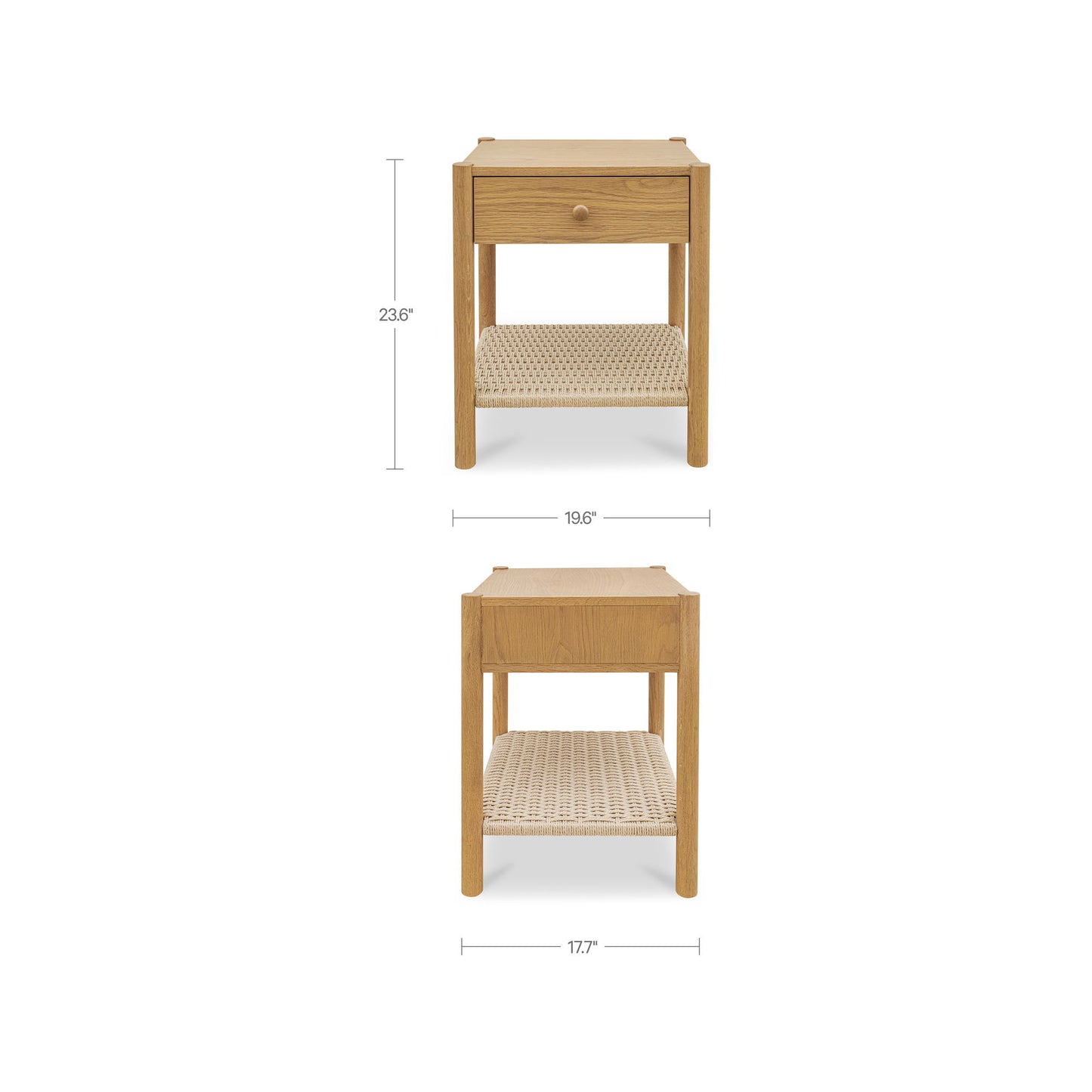 Millie - Accent Nightstand - Natural