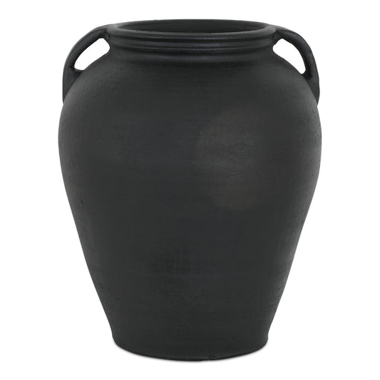 Jovi - Terracotta Vase - Black / Terracotta