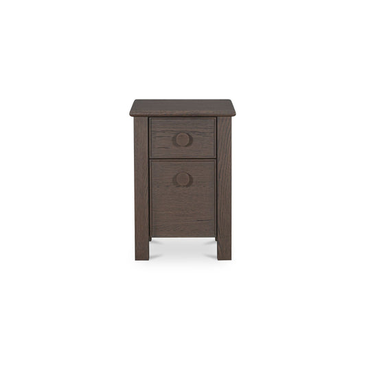 Loren - Small Nightstand - Dark Brown