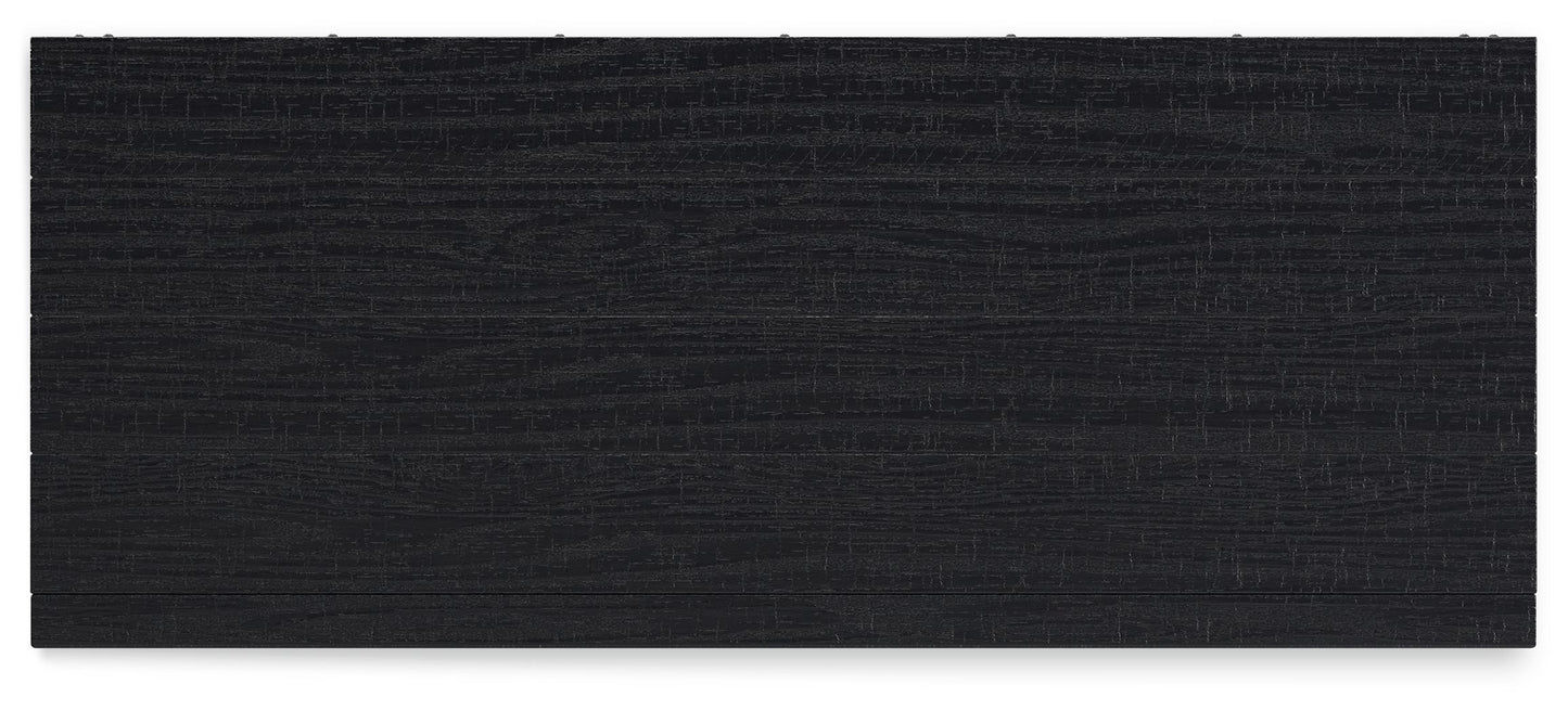 Londer - Black - Five Drawer Chest