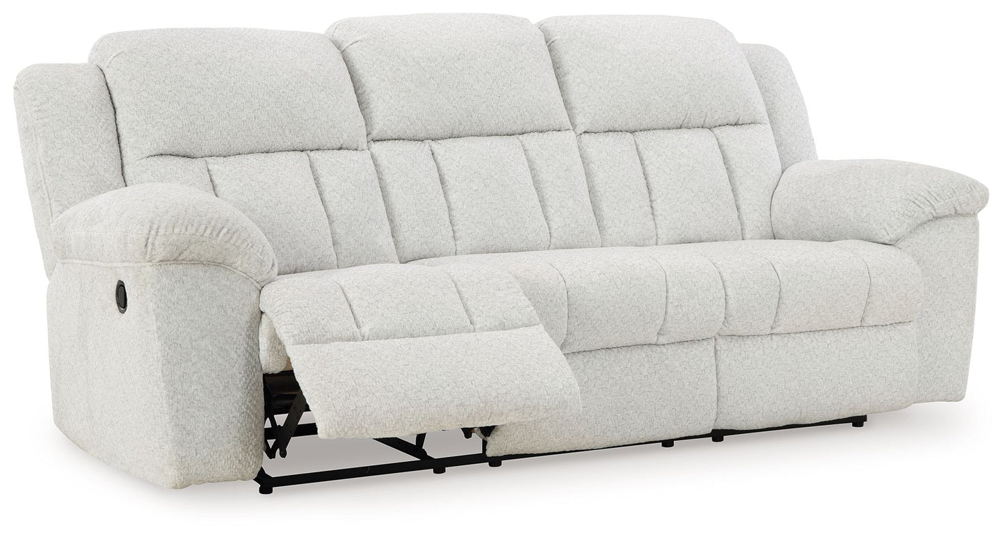 Frohn - Snow - Reclining Sofa - Fabric