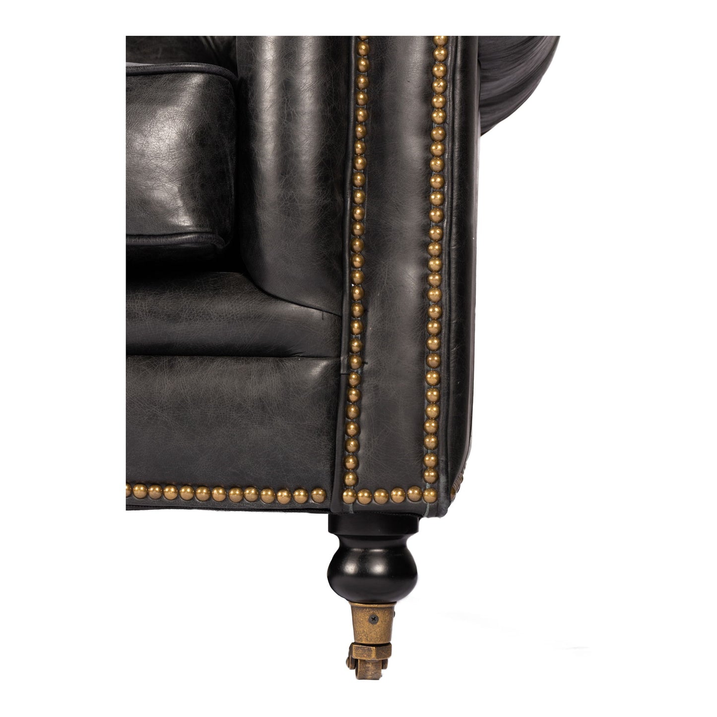 Birmingham - Sofa - Black Leather