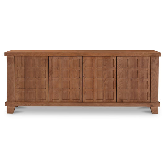Enya - Sideboard - Red / Oak