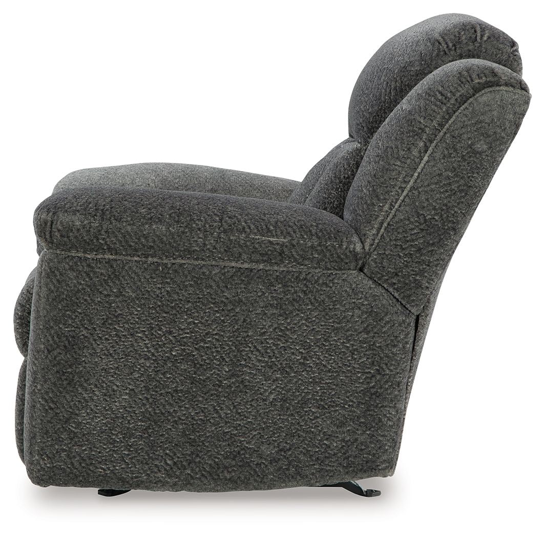 Frohn - Graphite - Rocker Recliner - Fabric