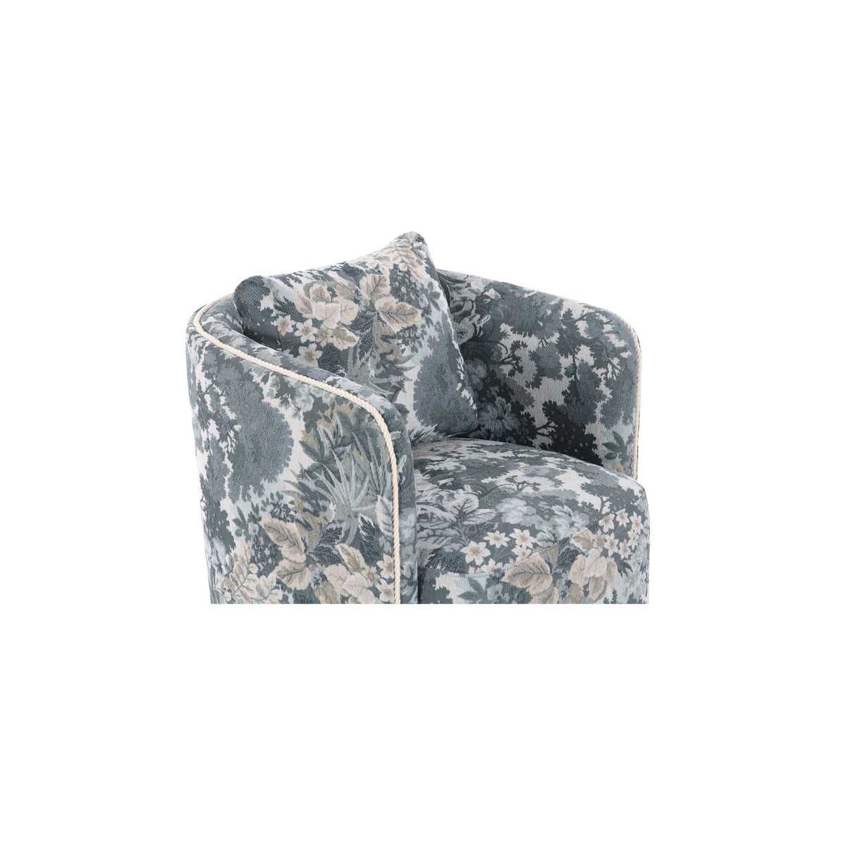 Cecil - Dining Chair Tapestry - Blue / Gray