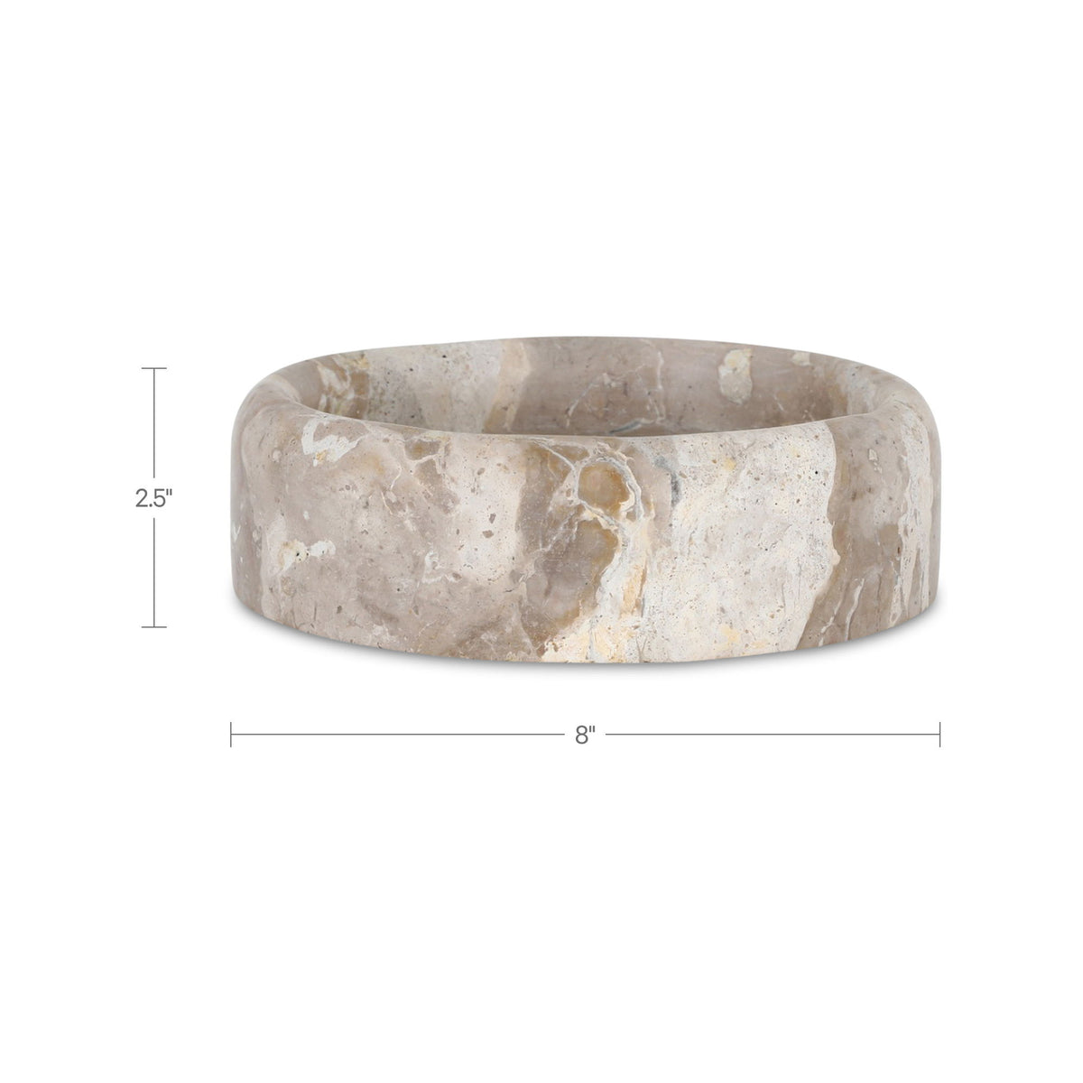 Anais - Catchall - Beige Marble