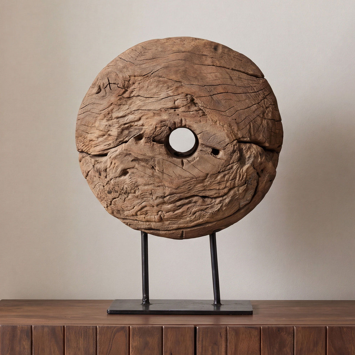 Bronte - Reclaimed Wood Sculpture - Natural