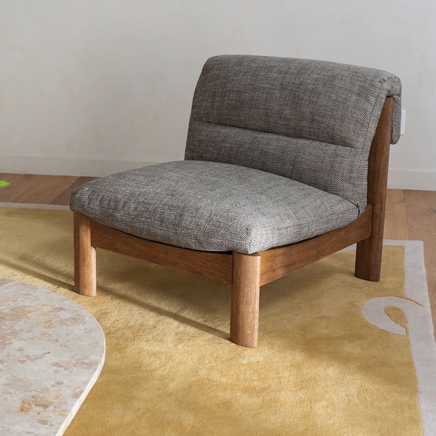 Pierce - Accent Chair - Flecked Black