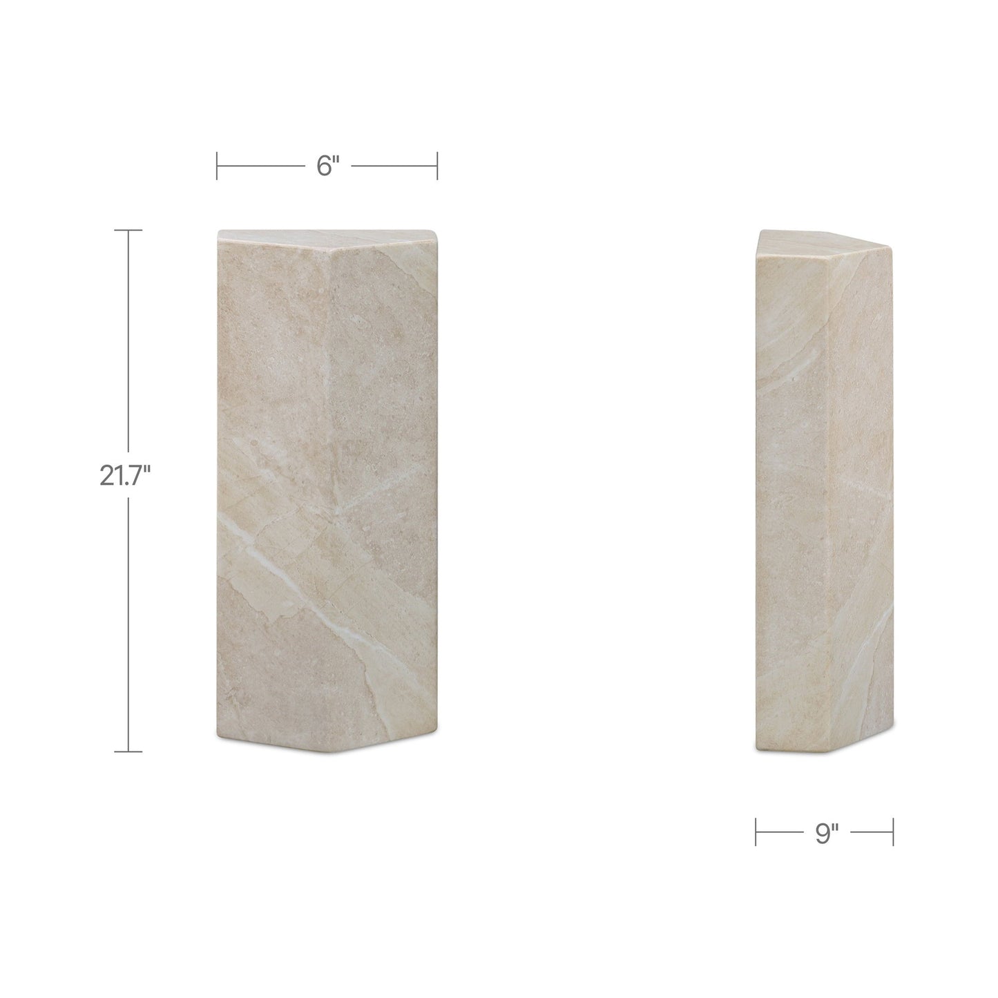 Nix - Outdoor Side Table - Cream