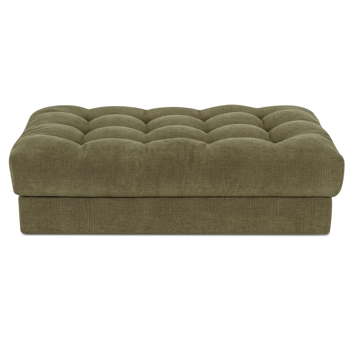 Davie - Ottoman - Olive Green