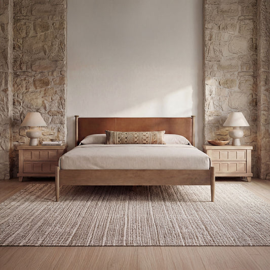 Crosby - King Bed - Brown