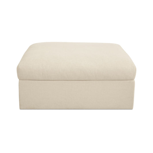 Swift - Storage Ottoman - Light Beige