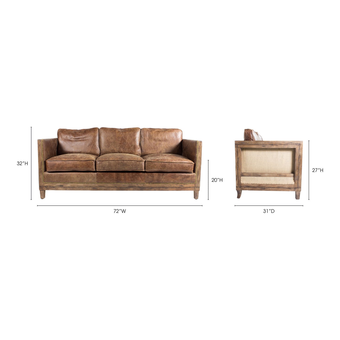 Darlington - Sofa - Light Brown