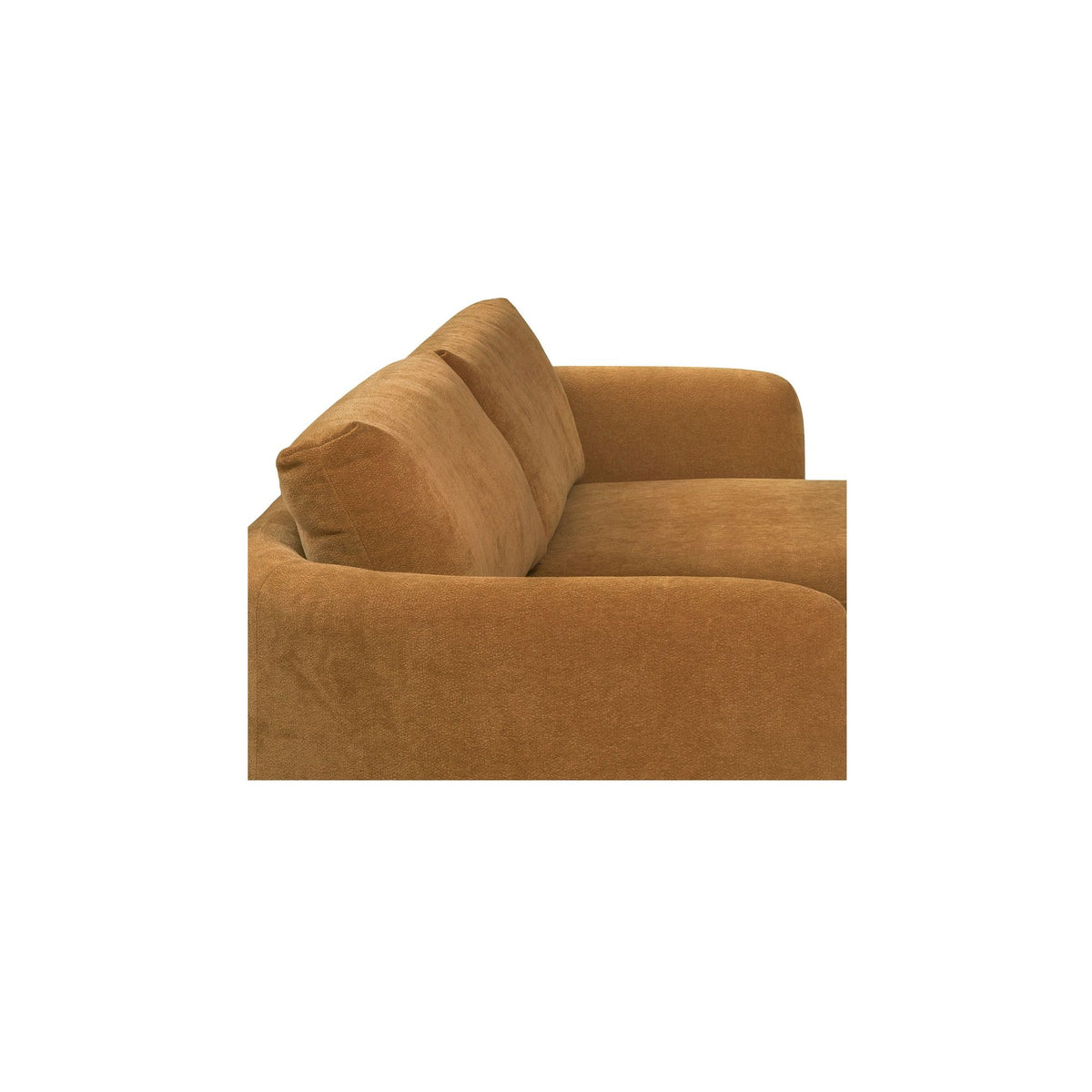 Emmy - Sectional Right - Ginger / Brown