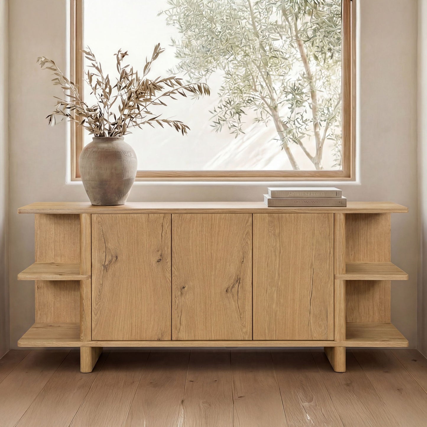Casey - Sideboard - Rustic / Oak / Natural