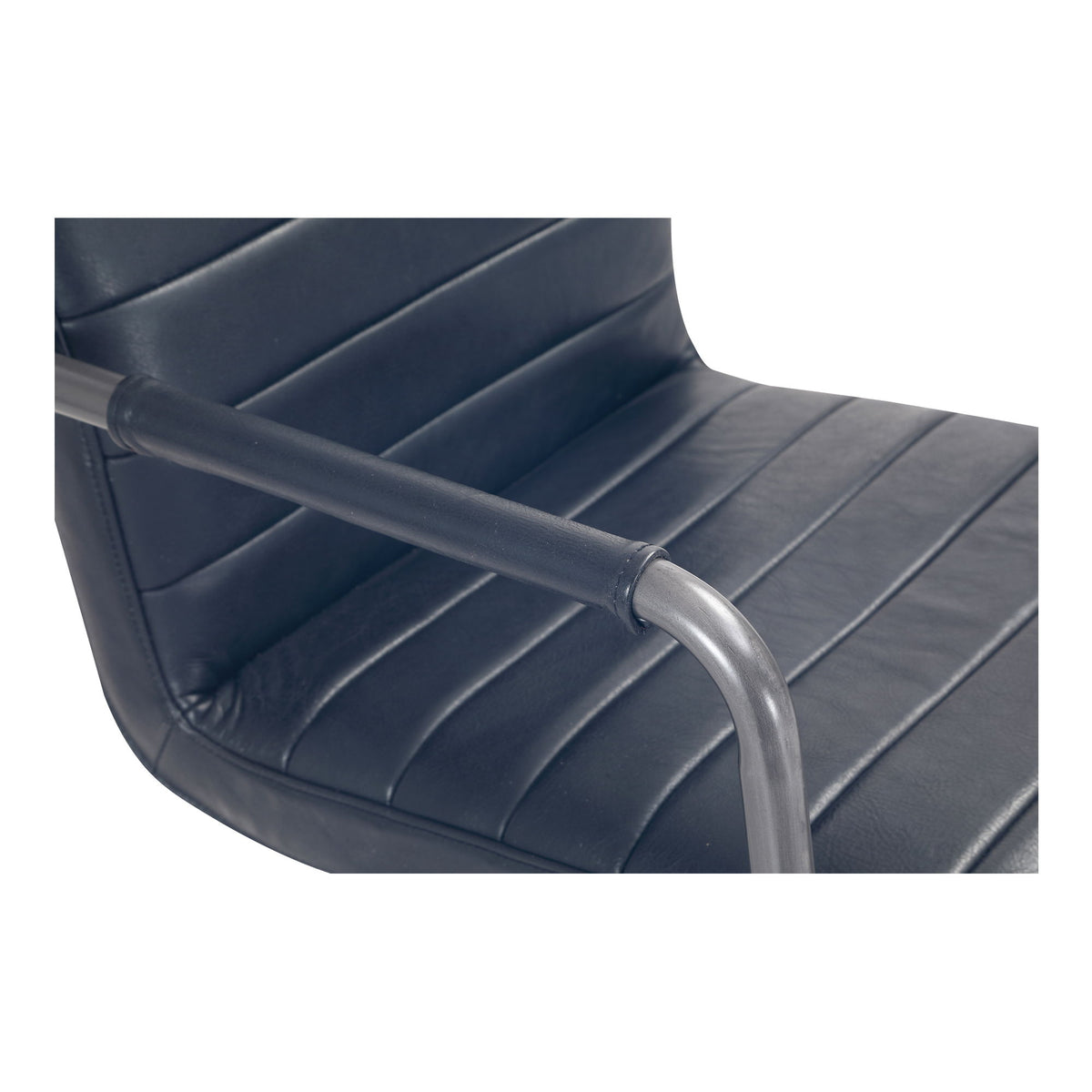 Roy - Leather Office Chair - Black
