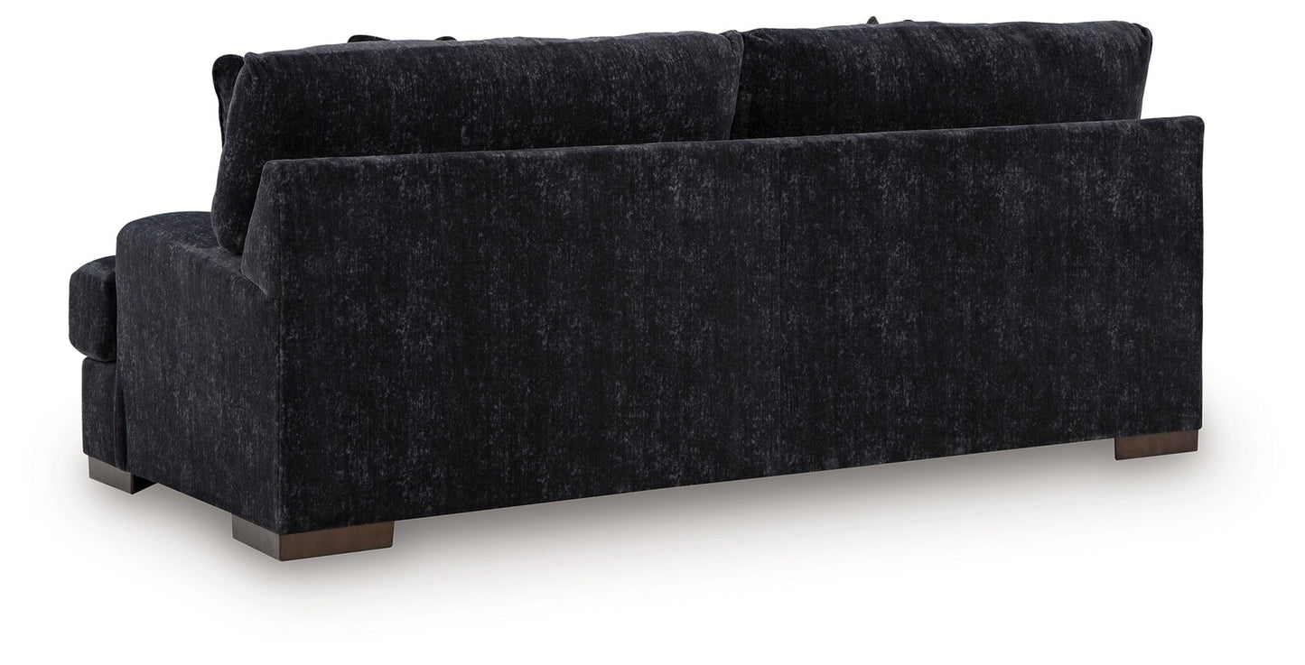 Whitmore Manor - Sofa - Black Pearl