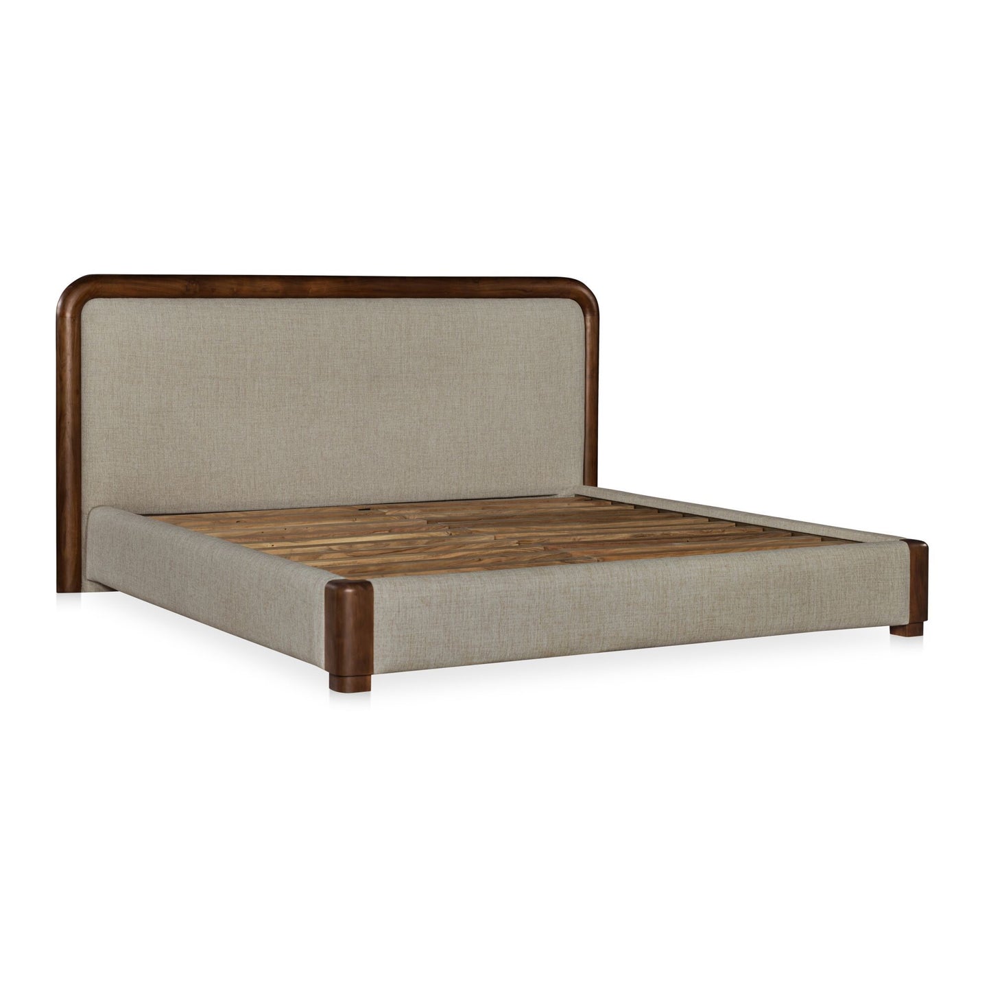 Bower - King Bed - Brown / Beige