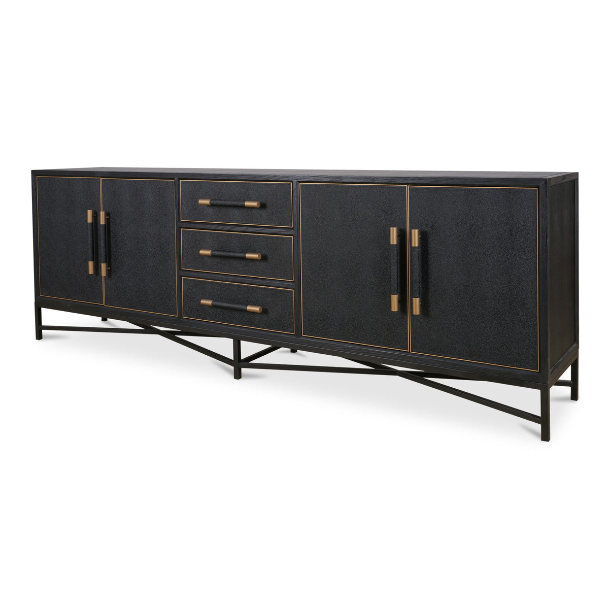 Mako - Large Sideboard - Black