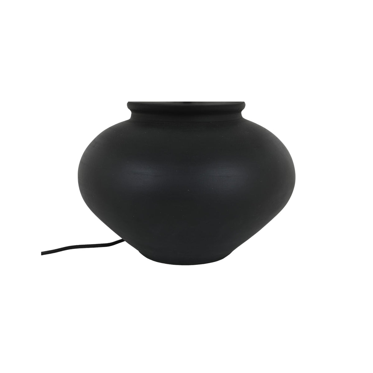 Olia - Table Lamp - Dark Brown / White