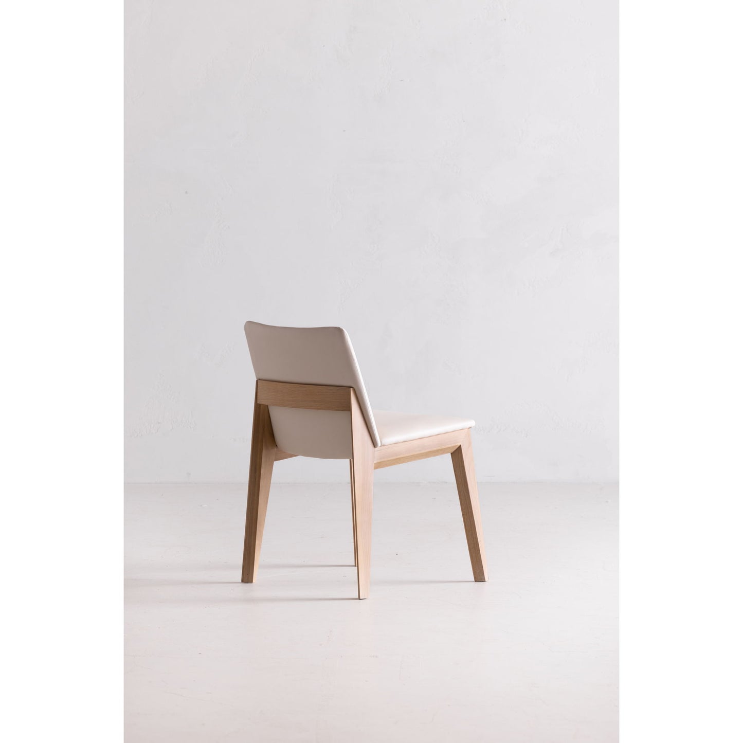Deco - Oak Dining Chair (Set of 2) - Cream White