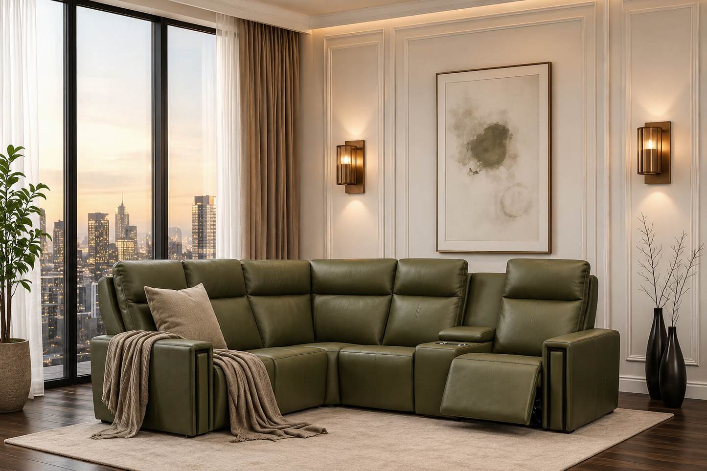 Elran Evelyn 4012 Customizable Sectional