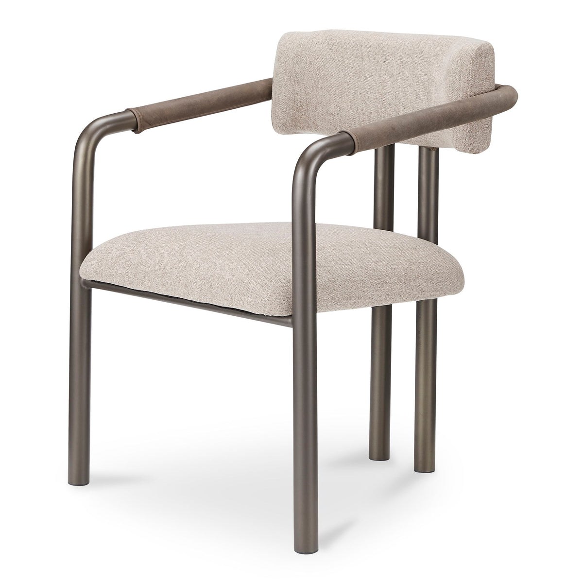Cassidy - Arm Chair - Light Brown